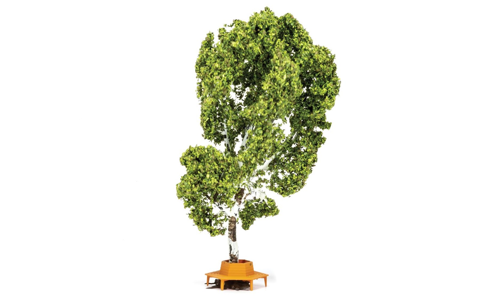 Hornby Skale Scenics Tree (with Circular Bench) 11.5cm OO Gauge - R7218 - Image 4