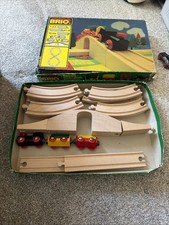 Vintage BRIO 33125 Figure 8 Wooden Railway Train Set READ DESCRIPTION