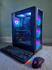 Gaming PC – i5 8600K / GTX 1060 6GB / 16GB RAM / WiFi + BT / SSD + HDD RGB Setup