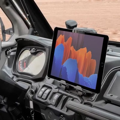 Sleek Design Tablet GPS Holder For Can Am For Defender HD5 HD8 HD10 2016 2024