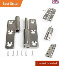 High-Quality Lift-Off Hinges in Stainless Steel - 3inch Right-Handed Design