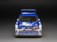 Sunstar 1/18 Scale MG Metro 6R4 WRC No.1 1986 Model Car Metal Toys Gift