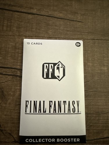 Final Fantasy COLLECTOR Booster Pack MTG Magic The Gathering FIN *Amazon Pack*
