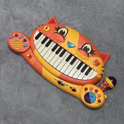 B. Toys Meowsic Interactive Cat Piano Keyboard Microphone Record Play WORKS