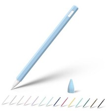 Silicone Case for Apple Pencil Pro 2024  Apple Pencil 2nd Sky Blue