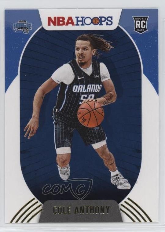 2020-21 Panini NBA Hoops Winter Cole Anthony #234 Rookie RC