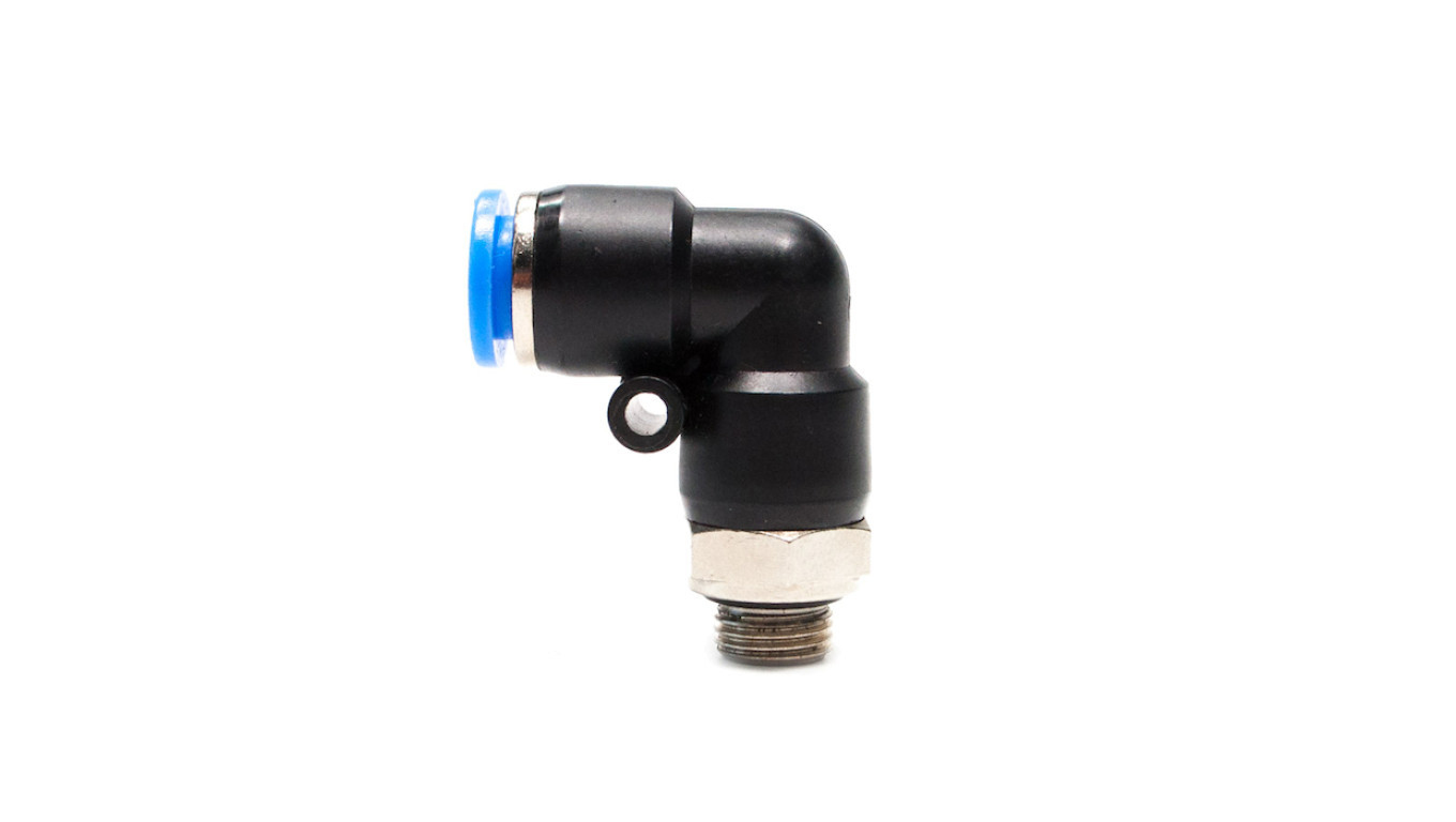 Plastic angle plug connector for hose 12, G1/2z, 125.012-12 /T2UK