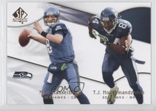 2009 SP Authentic Matt Hasselbeck TJ Houshmandzadeh #142 2a8