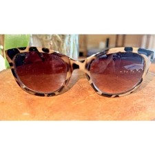 Vintage Oleg Cassini Tortoise Sunglasses Oversize Brown