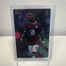 2026 Topps Finest Premier League Jaidon Anthony Burnley 11/20 JERSEY MATCH