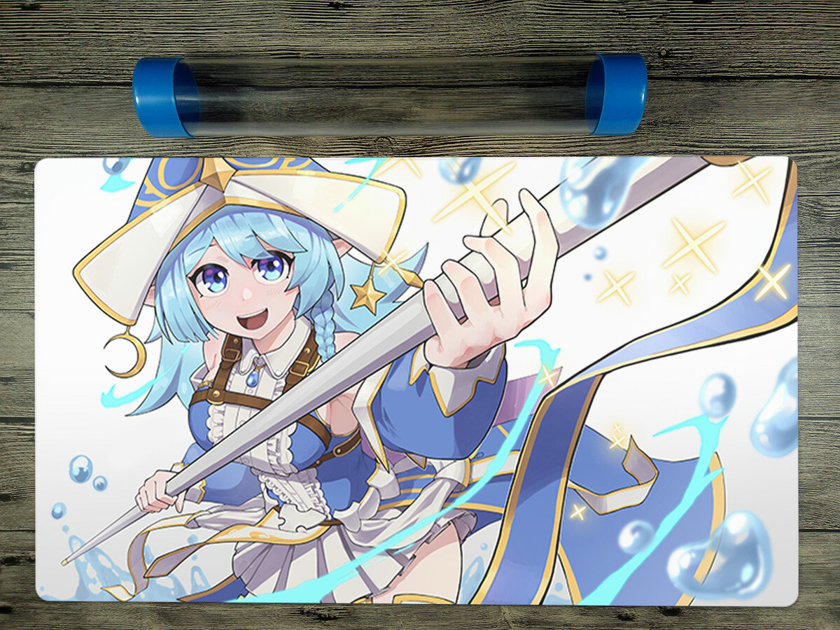 YGOMAT PLAYMAT TRAPTRIX Anime Girls TCG CCG Mat Trading Card Game Mat