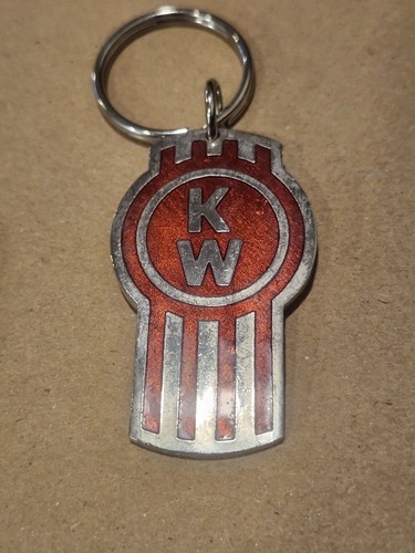 Vintage Kenworth Semi Trucking Trucker Driver Keychain - Picture 4 of 4