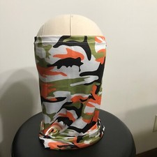 Multi use gaiter mask cameo color