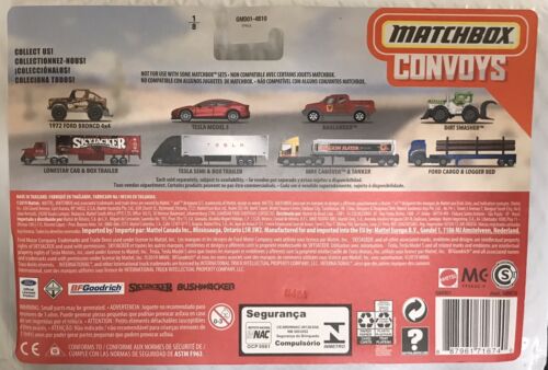 MATCHBOX CONVOYS LONESTAR CAB & BOX TRAILER WITH '72 FORD BRONCO NEW Fast Ship - Picture 2 of 2