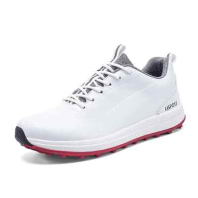 Men's Golf Shoes Professional Golf Sneakers Light Weight Walking Flat Footwears