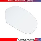 Manual Mirror Glass Driver Left LH New for 07-14 GMC Sierra Chevy Silverado