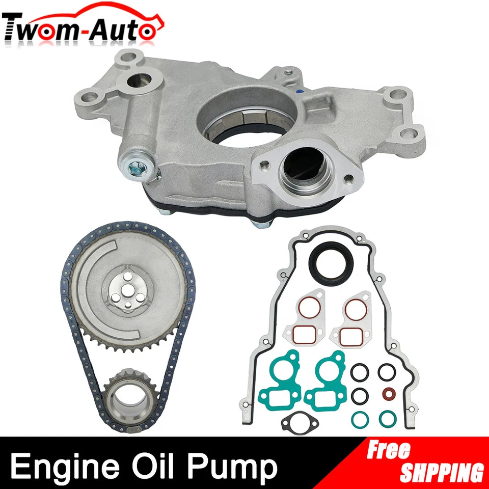 Kit y junta de bomba de aceite y cadena de distribución para Chevy GMC LS1 LS3 LS2 LS6 4,8 5,3 L 6,0 L Foto 3 de 4