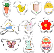 Ausstechform Ostern Set, 10 Stück Ausstecher...