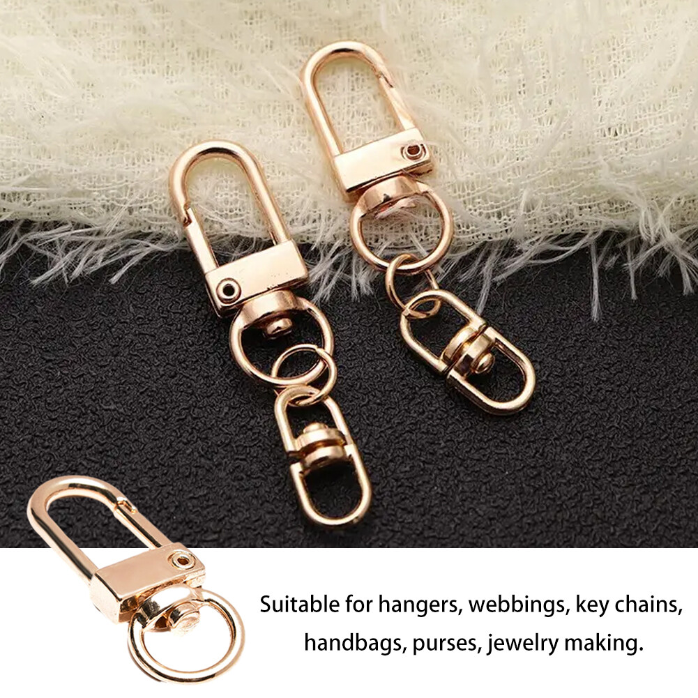 Lipgloss Keychain 30Pcs Lobster Claw Clasps Keychain For Jewelry