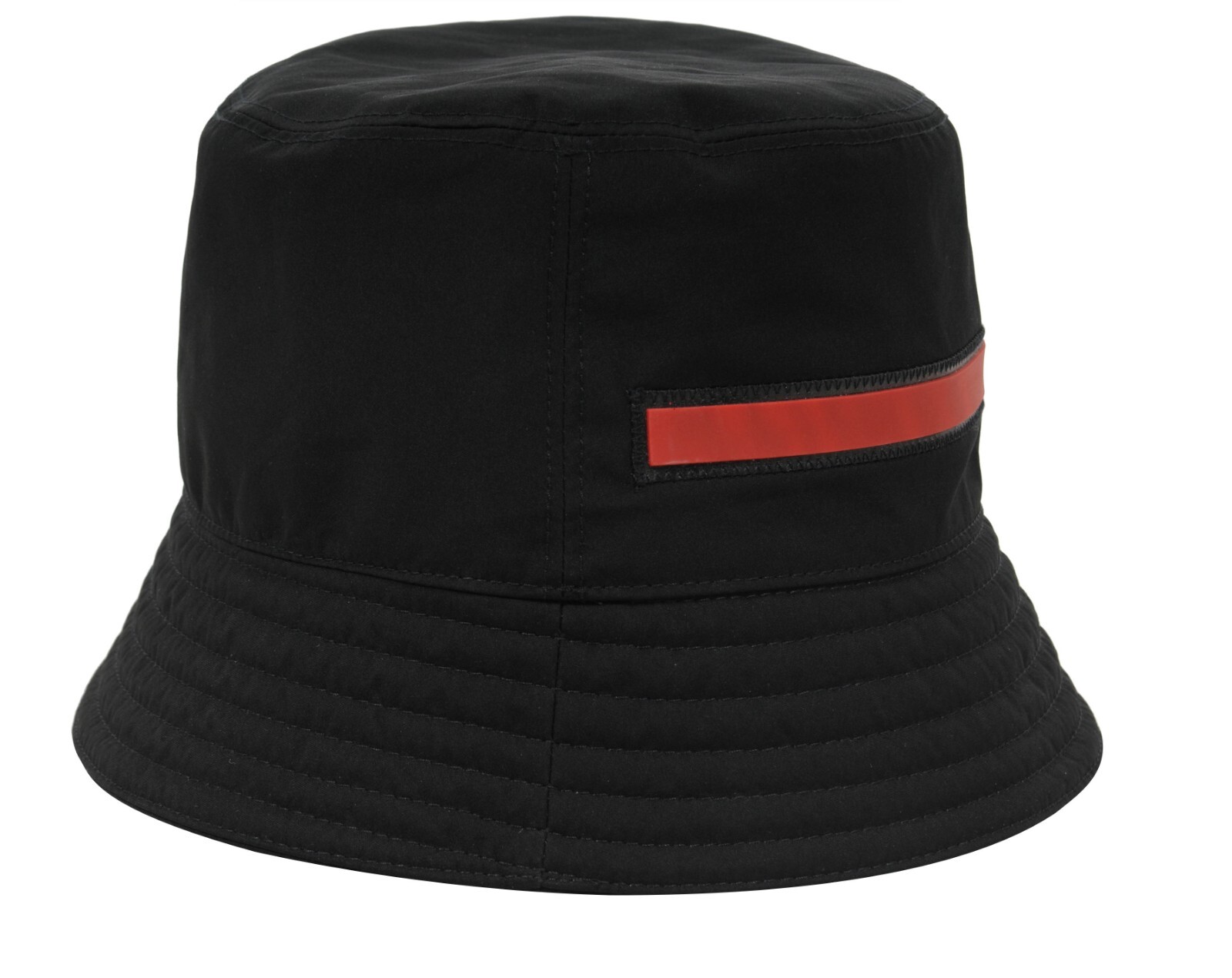 Prada - Nylon Bucket Hat, Men, Black