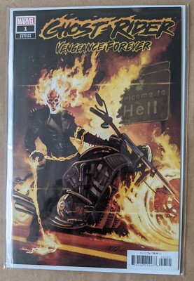 Ghost Rider: Vengeance Forever #1 Pepe Larraz Cover B 2022 1st App. of Necro