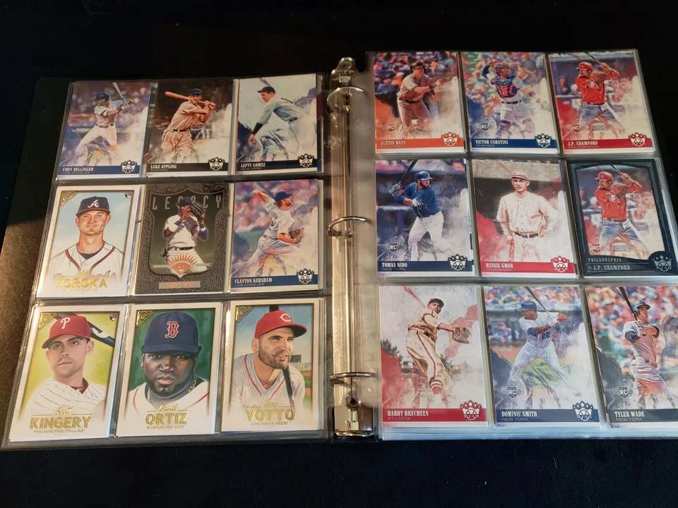 Fichário de cartão de beisebol Topps-Bowman platina CARREGADO - Truta, Pujols, Franco RC! - Imagem 4 de 4