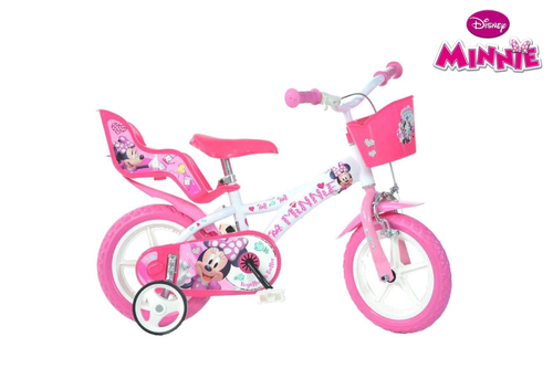 BICI 12 DISNEY MINNIE BAMBINA ANNI 3/4 ALTEZZA 95/115 CM DINO BIKES | eBay