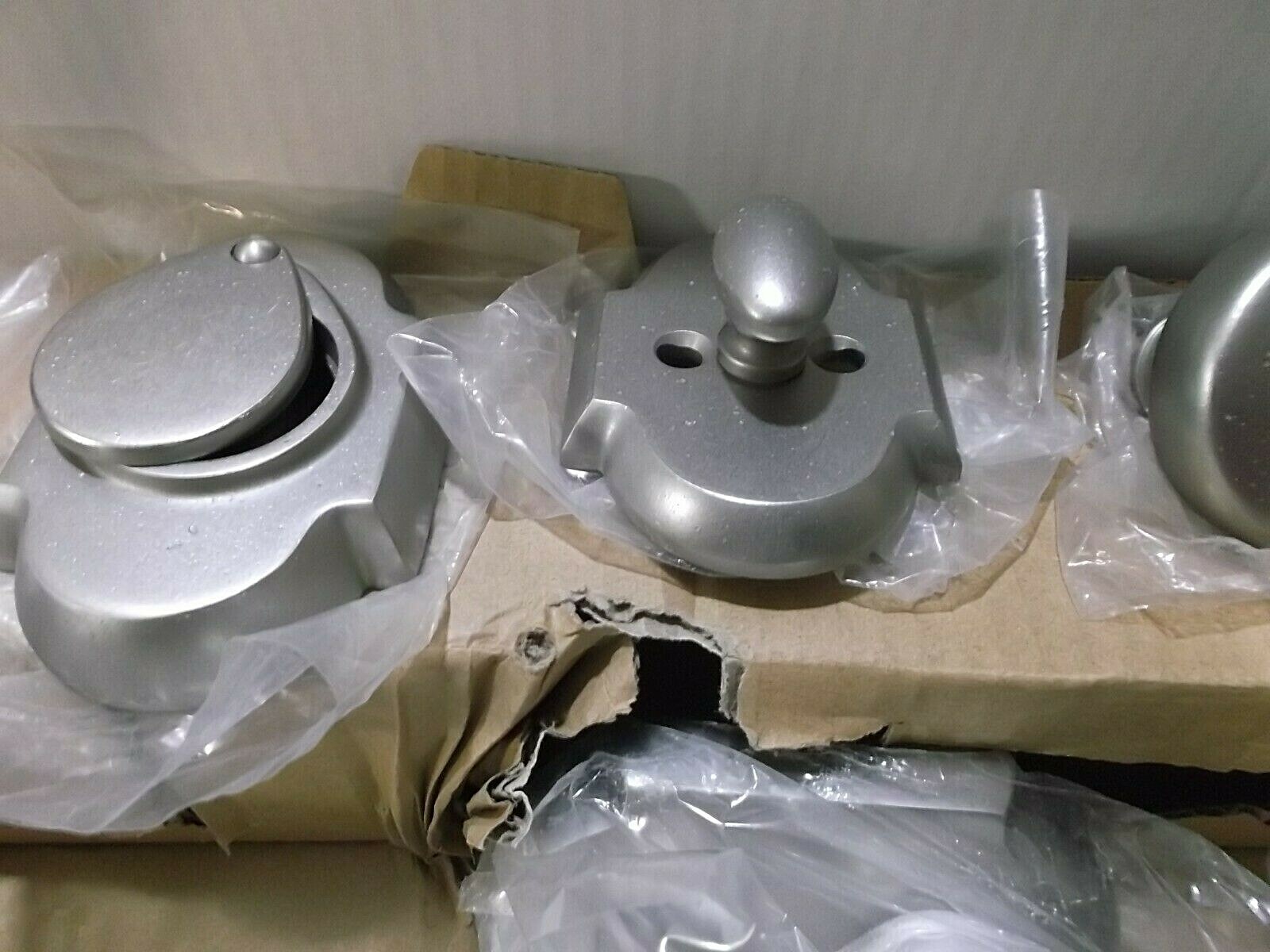 Baldwin Reserve Single Cylinder Handleset Adirondack Rustic White