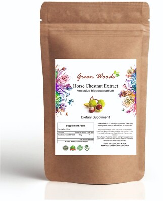 Horse Chestnut Extract Powder 20% AESCIN Natural Circulatory Support Free Ship