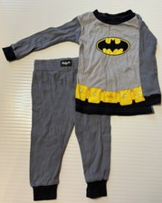 Justice League Infant/Toddler Boys  Batman Pajamas Size 18M