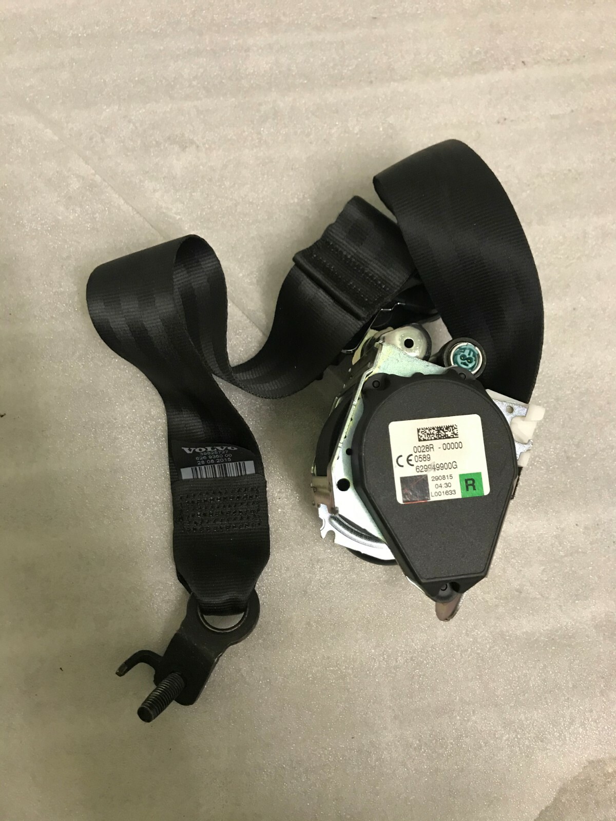 Volvo XC90 MK2 Rear Right Seat Belt 39825727 629949900G | eBay