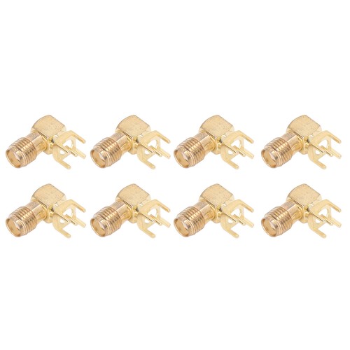 10Pcs RF Connector Panel Bent 90 Degree 4 Pin Antenna Base PCB End - Zdjęcie 14 z 23