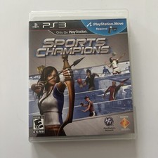 Sports Champions (Sony PlayStation 3, 2012) PS3 Move Complete and Tested CIB
