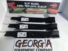 3 USA MADE HD BLADES FOR JOHN DEERE MODEL L120 L130 W/ 48" CUT GX20250 GY20568