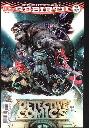 Detective Comics #934 (2017) Eddy Barrows, Batman, Robin NM