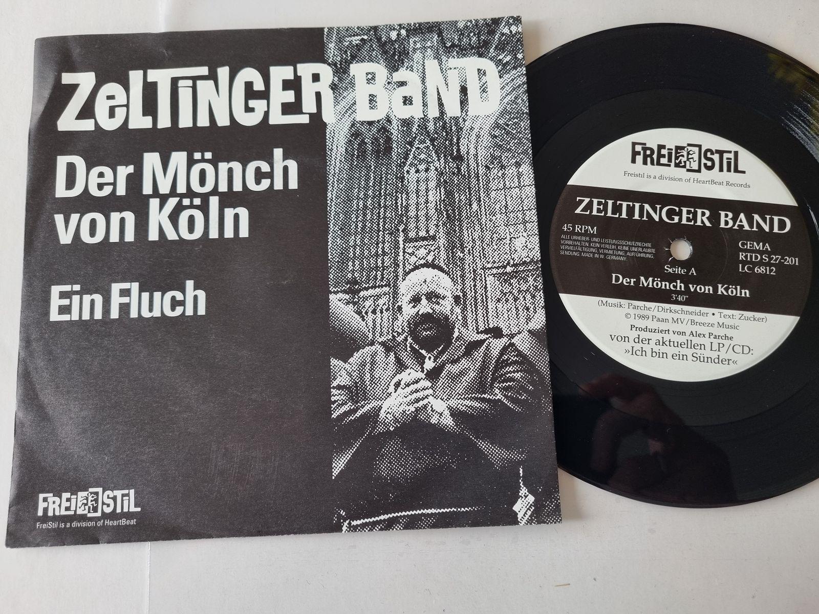 7"" Single Zeltinger Band - Der Mönch von Köln Vinyl Germany