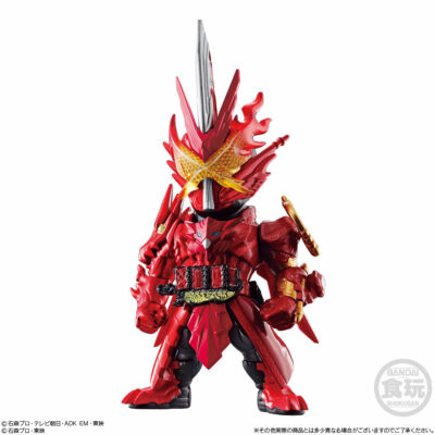 特撮 CONVERGE KAMEN RIDER 20 CONVERGE KAMEN RIDER 20 Saber Crimson Dragon #112 Figure BANDAI