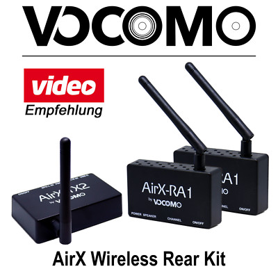VOCOMO AirX HiRes Audio-Funksystem f. passive Lautsprecher Wireless 5.1 Heimkino