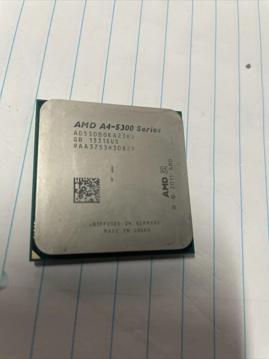 AMD Computer Processors (CPUs) AMD A4-5300 Processor Model for