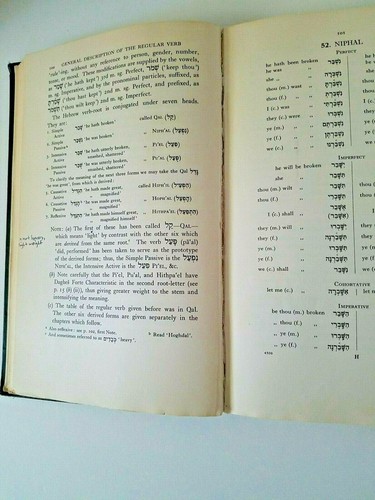 Vintage 1952 Practical Grammar For Classical Hebrew J Weingreen - Picture 6 of 6