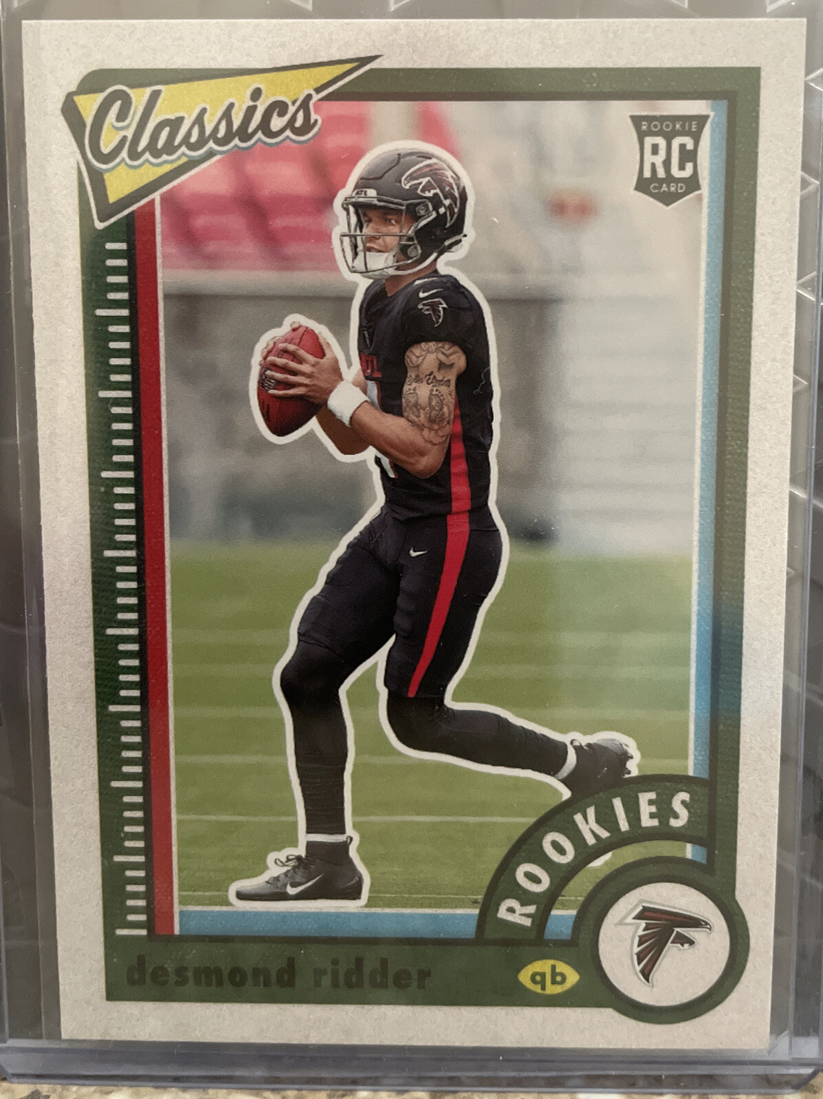 2022 PANINI CLASSICS #153 DESMOND RIDDER ROOKIE CARD ATLANTA FALCONS RC