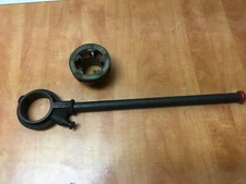 Vintage Toledo No. 12 Ratcheting Pipe Threader With 2" Die Head