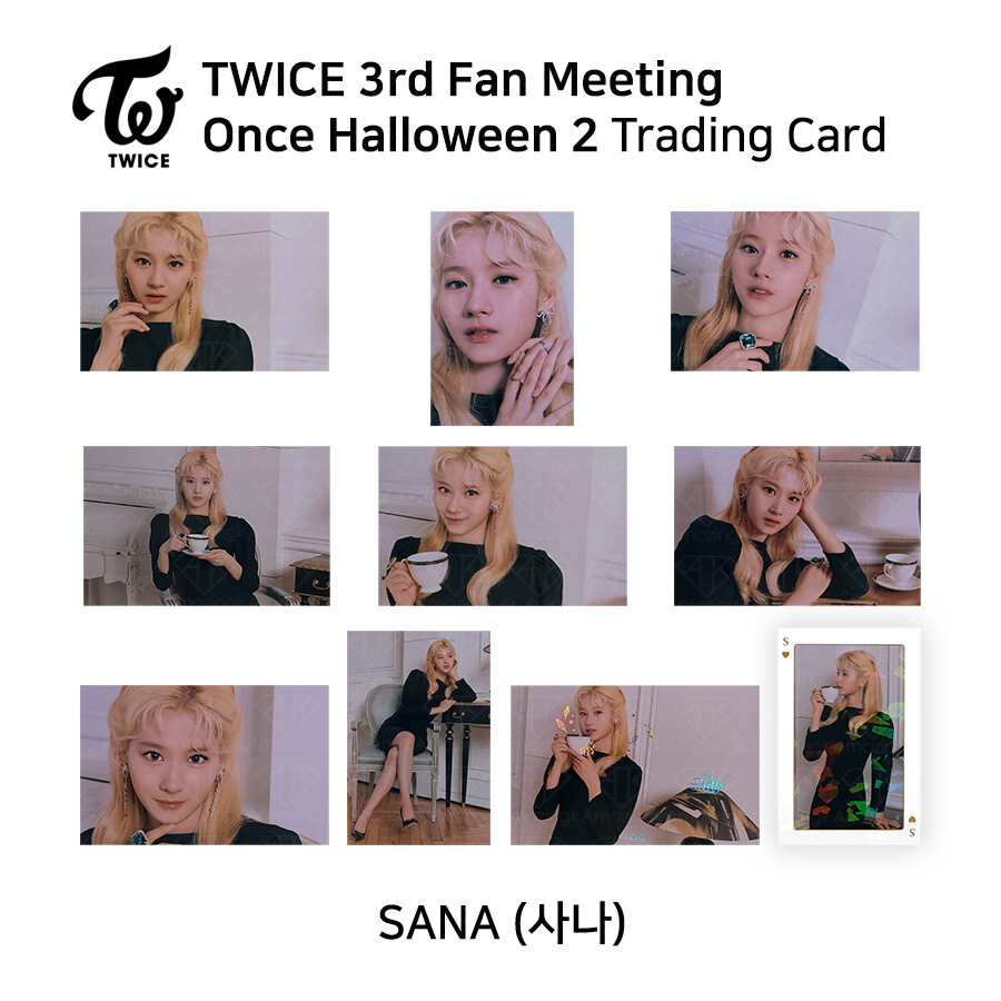 ONCE HALLOWEEN トレカ セット TWICE TWICE 2nd Fanmeeting ONCE HALLOWEEN Official Photocard | eBay