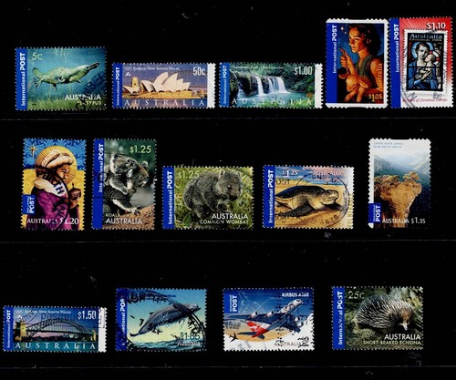 Stamps Australian Decimals A Selection of Airmail Stamps
