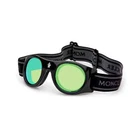 Moncler ML0051 01X Black Ski Goggles Branded Round Sport Acetate Frame 55-26*