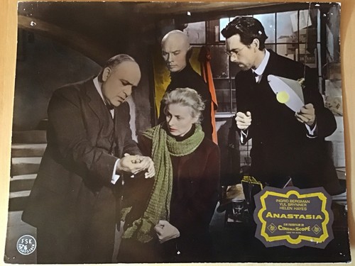 ANASTASIA Ingrid Bergman Yul Brynner Aushangfoto #6