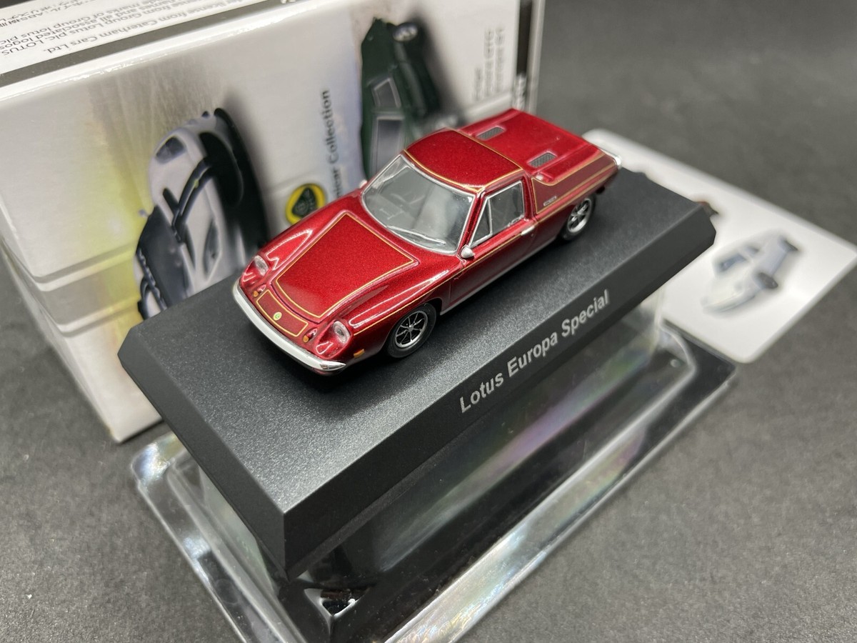 D30 LOTUS EUROPA ダイキャストミニカー 1/64 kyosho Lotus Europa Special Collection of die-cast alloy car