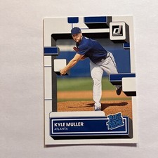 2022 Panini Donruss - Rated Rookie #32 Kyle Muller (RC)