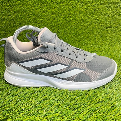 Adidas Avaflash Low Womens Size 7.5 Gray White Running Tennis Shoes Sneakers