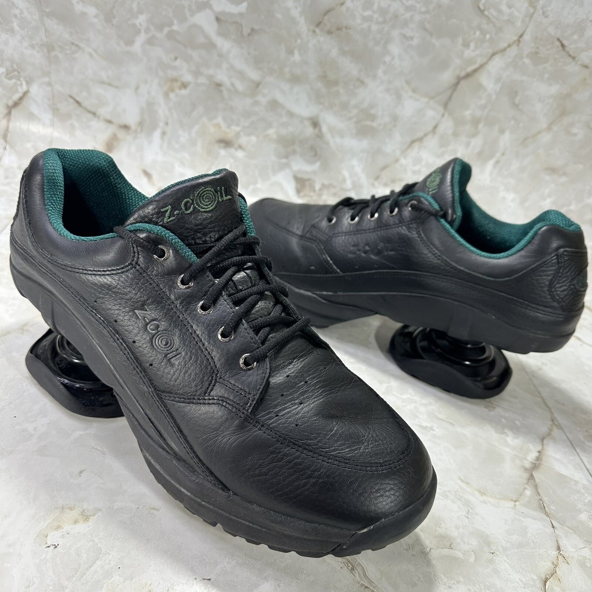 Z-Coil Legend Orthopedic Comfort Spring Heel Men's 12 Shoes Black